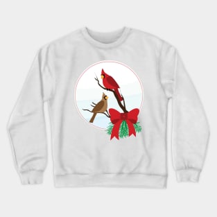 Christmas Cardinals Crewneck Sweatshirt